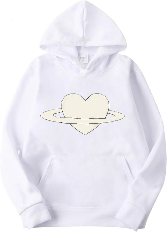 ORBIT HEART HOODIE - FRONT DESIGN